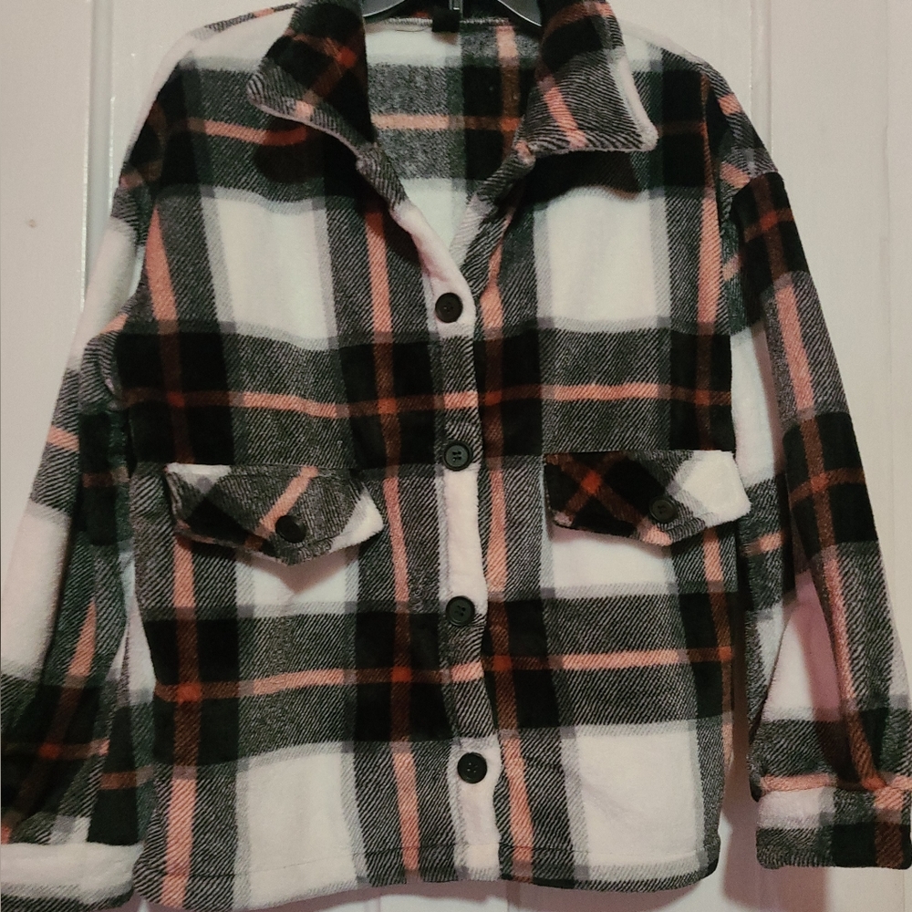 Plaid shacket